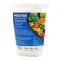 Добриво Майстер Маster 18+18+18+3 1 кг Valagro Валагро Італія