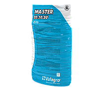 Добриво Майстер Master 20+20+20 25 кг Valagro Валагро Італія